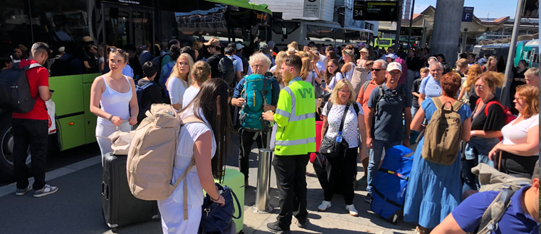 Avlysning på avlysning: Buss for tog helt til mandag
